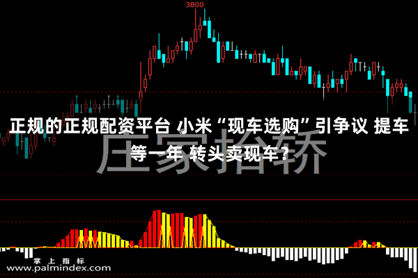 正规的正规配资平台 小米“现车选购”引争议 提车等一年 转头卖现车?
