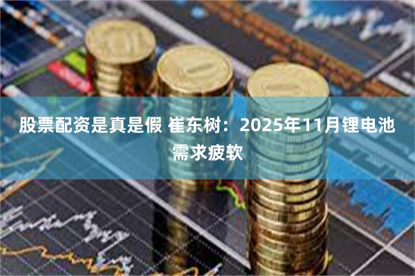 股票配资是真是假 崔东树：2025年11月锂电池需求疲软